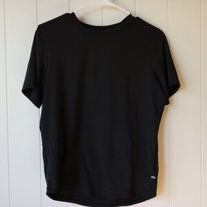 REI Running Shirt Moisture Wicking Medium Black